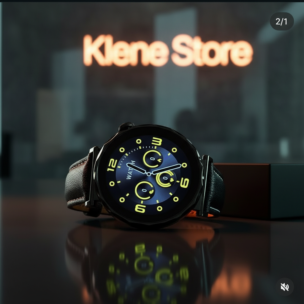 GT5 IP68 Waterproof Smartwatch – Dual Strap Edition (Silicone + PU)