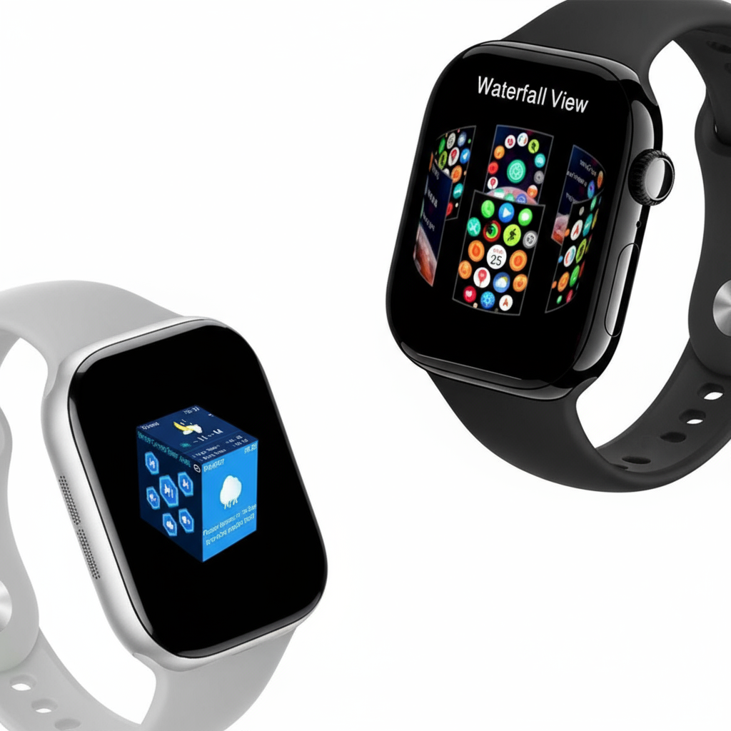 S3 Mini Ultra Smartwatch - AMOLED Display (Dual Strap Edition)