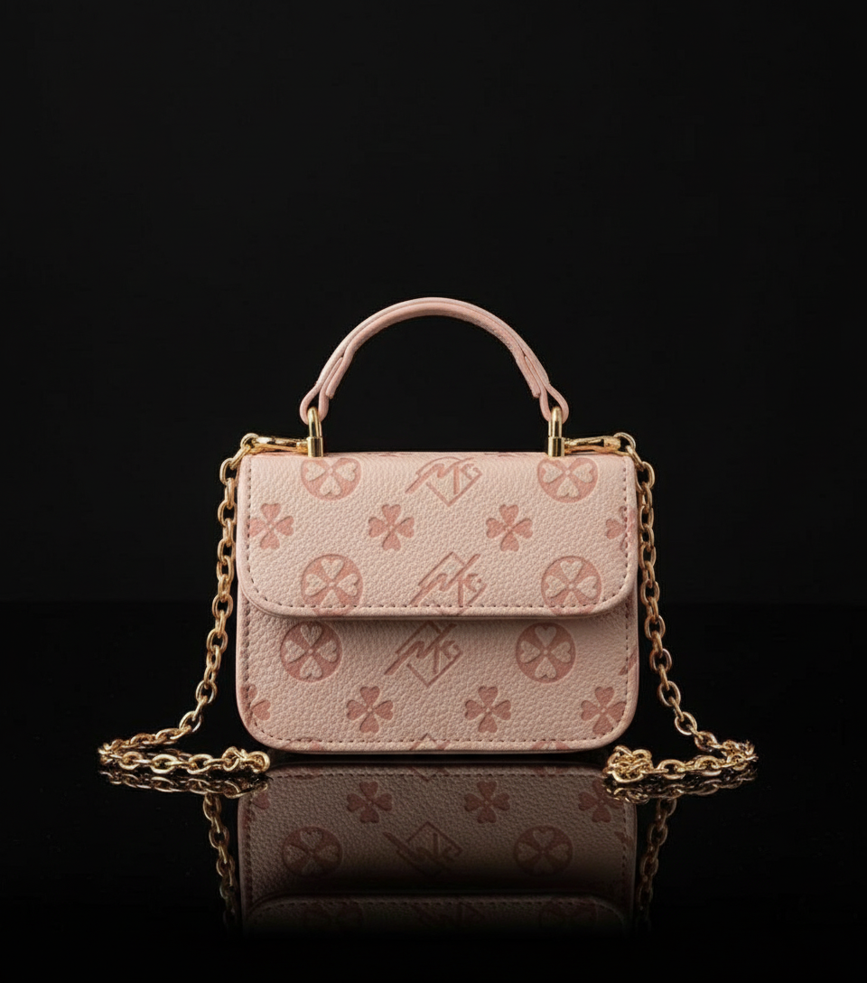 Kids Floral Mini Tote – Convertible Shoulder & Crossbody Bag