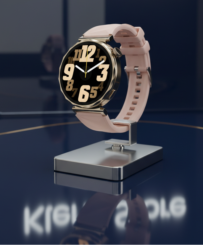 GT5 IP68 Waterproof Smartwatch – Dual Strap Edition (Silicone + PU)