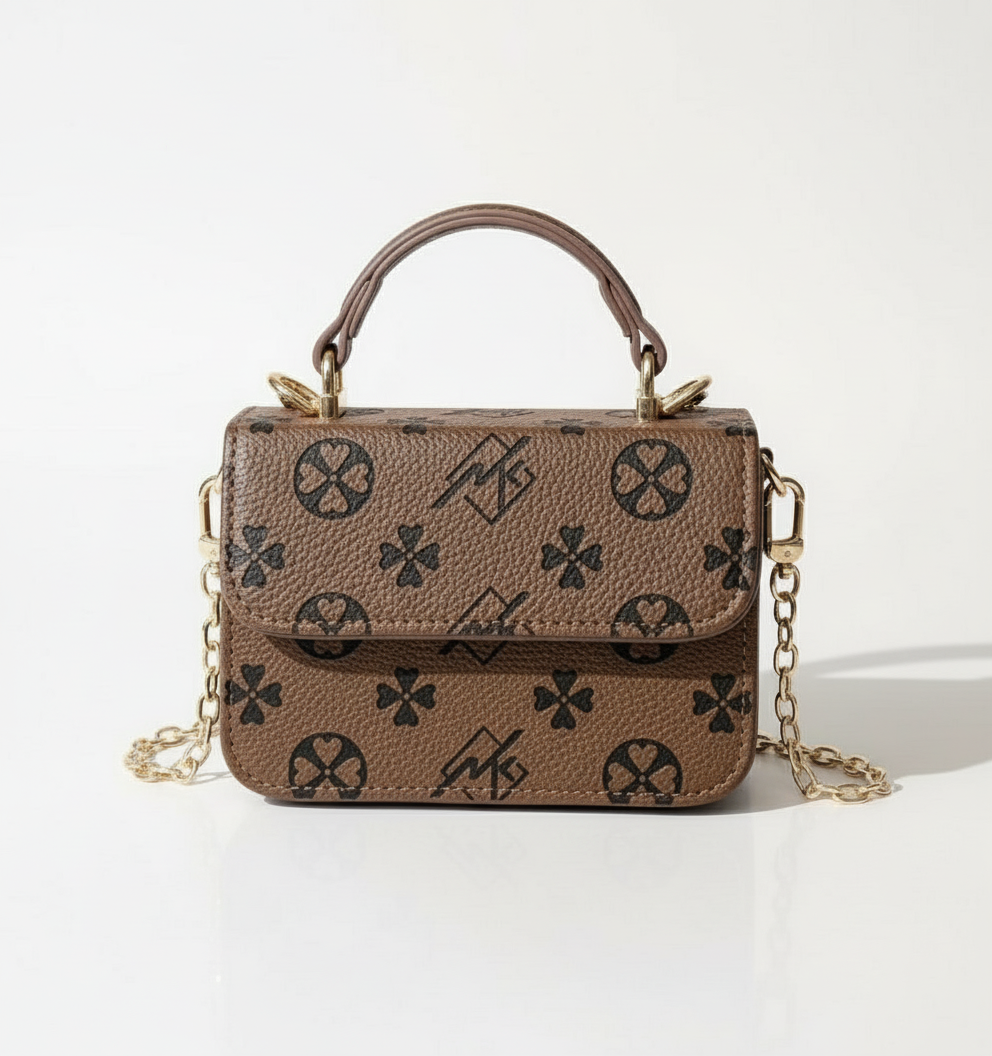 Kids Floral Mini Tote – Convertible Shoulder & Crossbody Bag