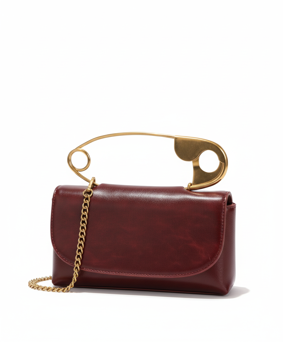Liora Pin Detail Top-Handle Bag