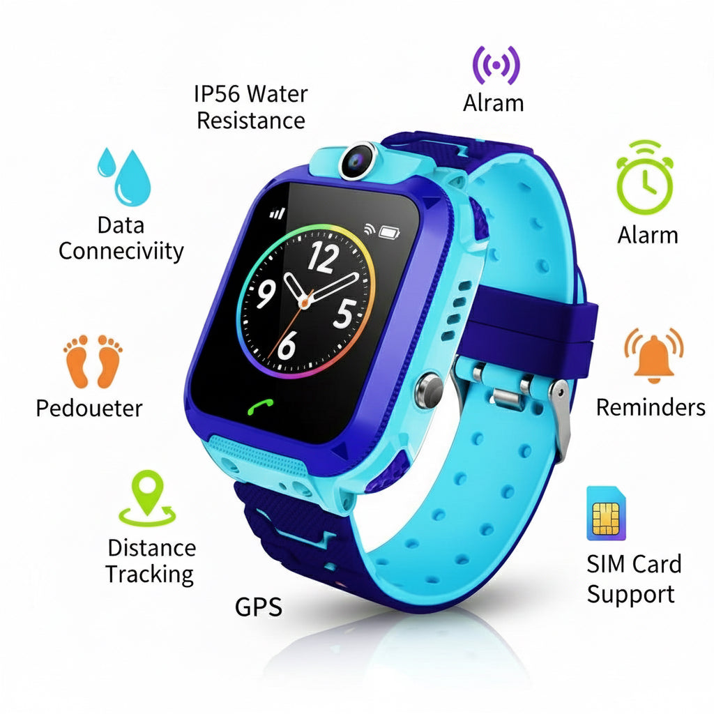 Q12 Kids Smartwatch – SIM Supported