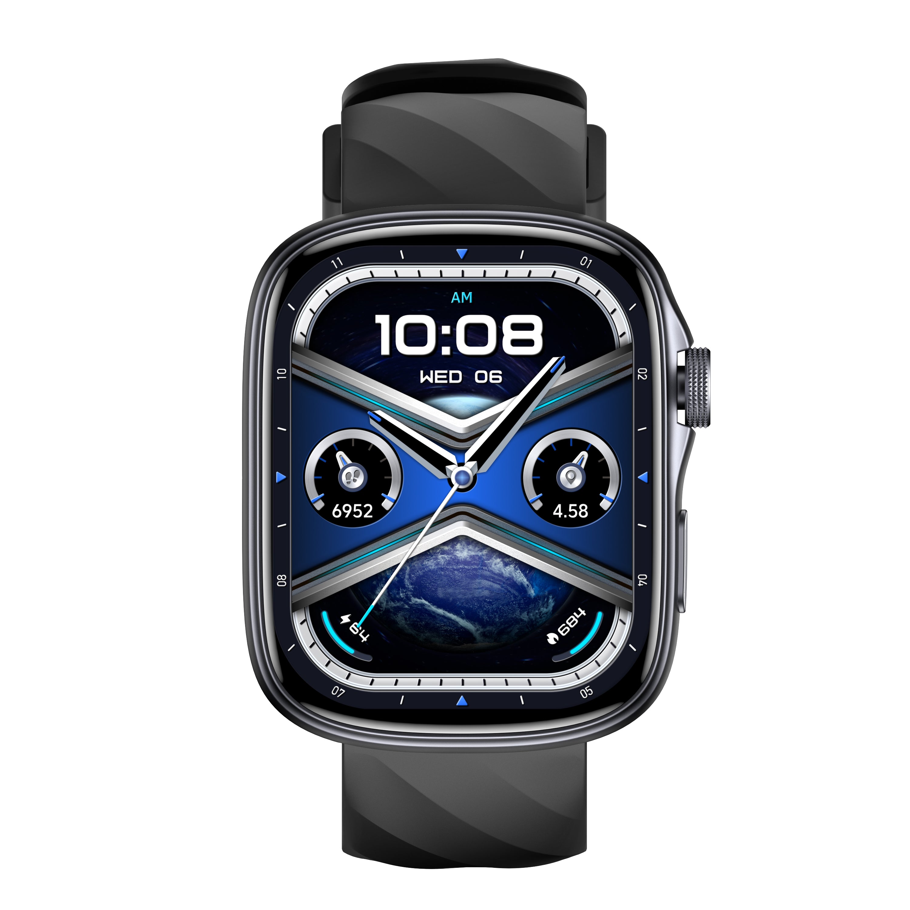 Midnight Black Runmefit Watch 4 | GTS10