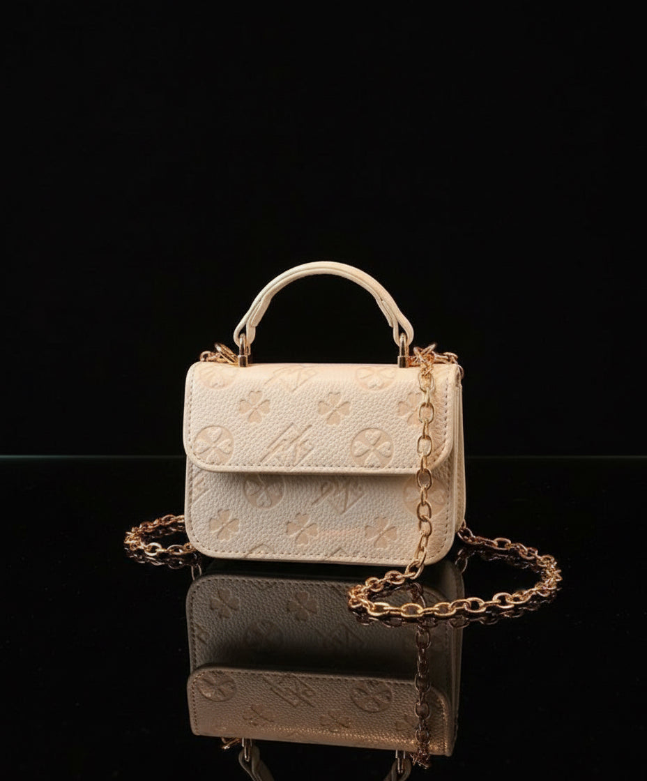 Kids Floral Mini Tote – Convertible Shoulder & Crossbody Bag