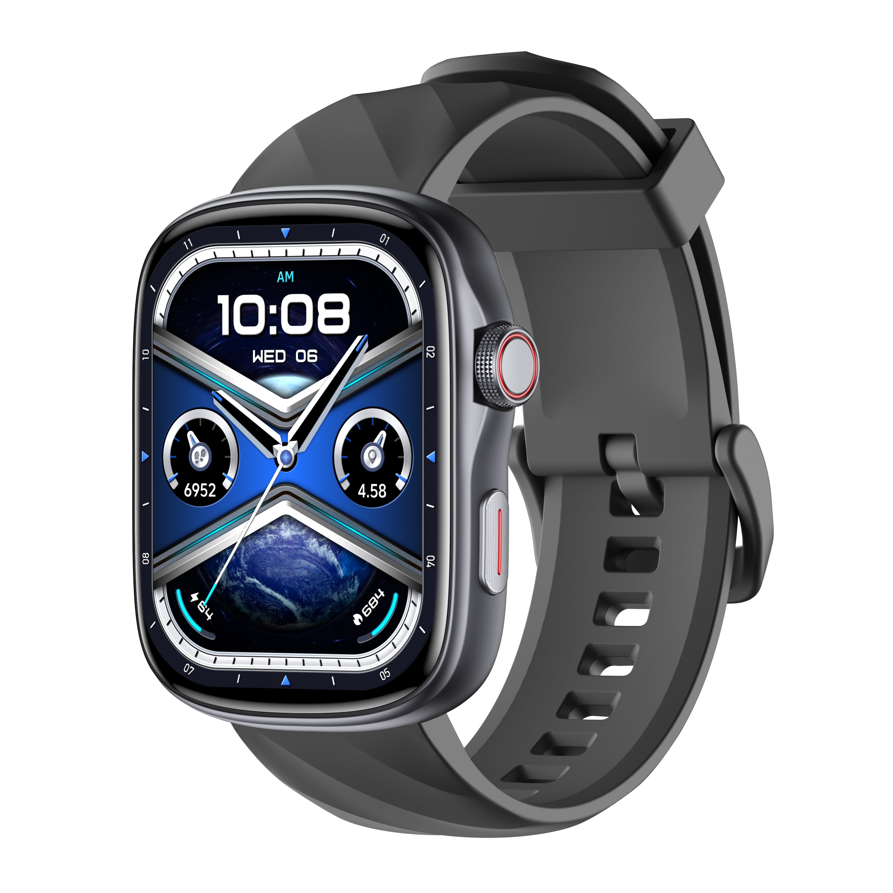 Midnight Black Runmefit Watch 4 | GTS10