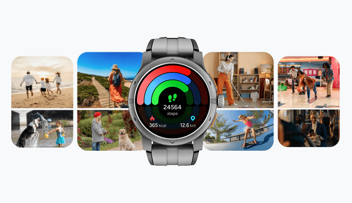 Volcano Gray Runmefit RACER 3 | GTR5 IP68