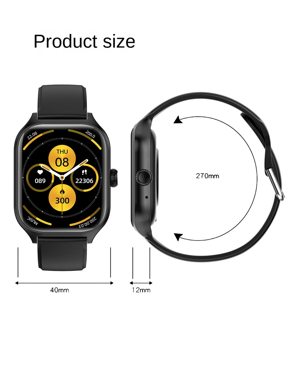C28 Pro Max Smart Watch
