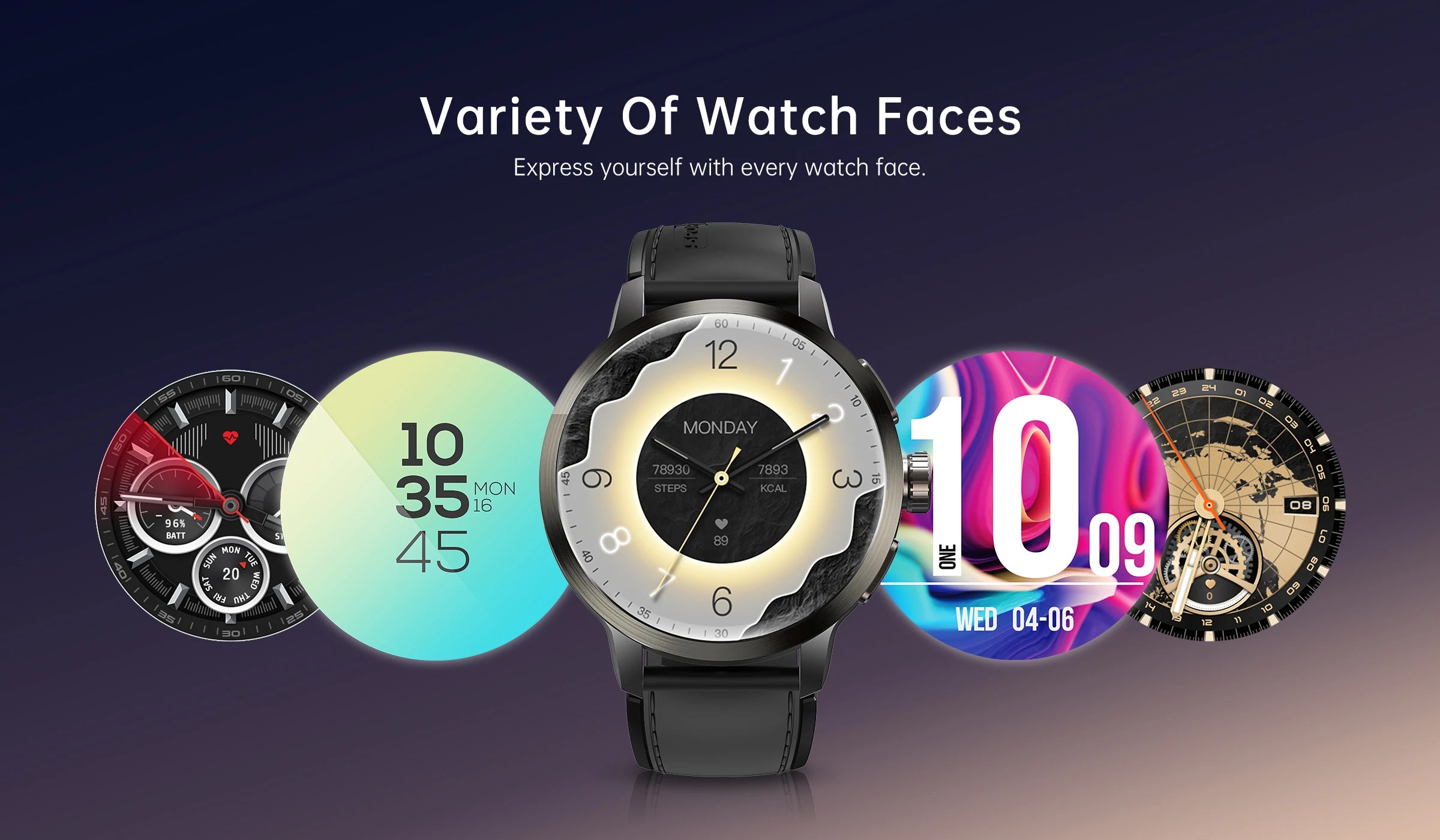 DM82 4G Android Smartwatch – Pull-Out Rotating Camera with AMOLED Display