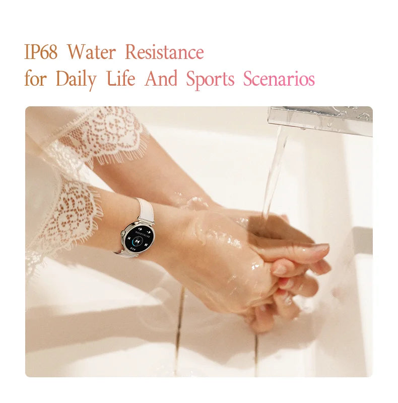 Blue GRACE Women’s Smart Watch | GTR4 IP68