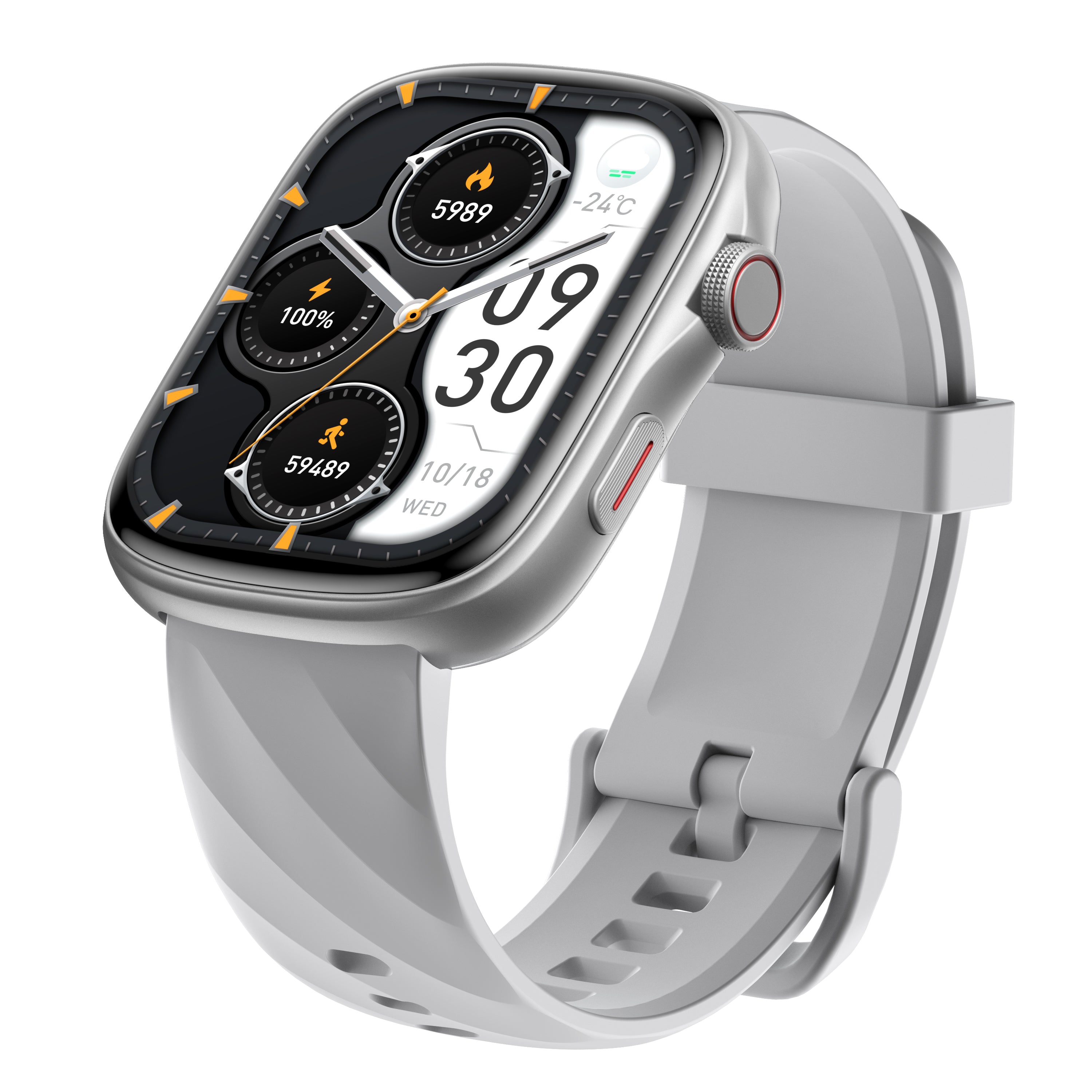 Gray Runmefit Watch 4 | GTS10