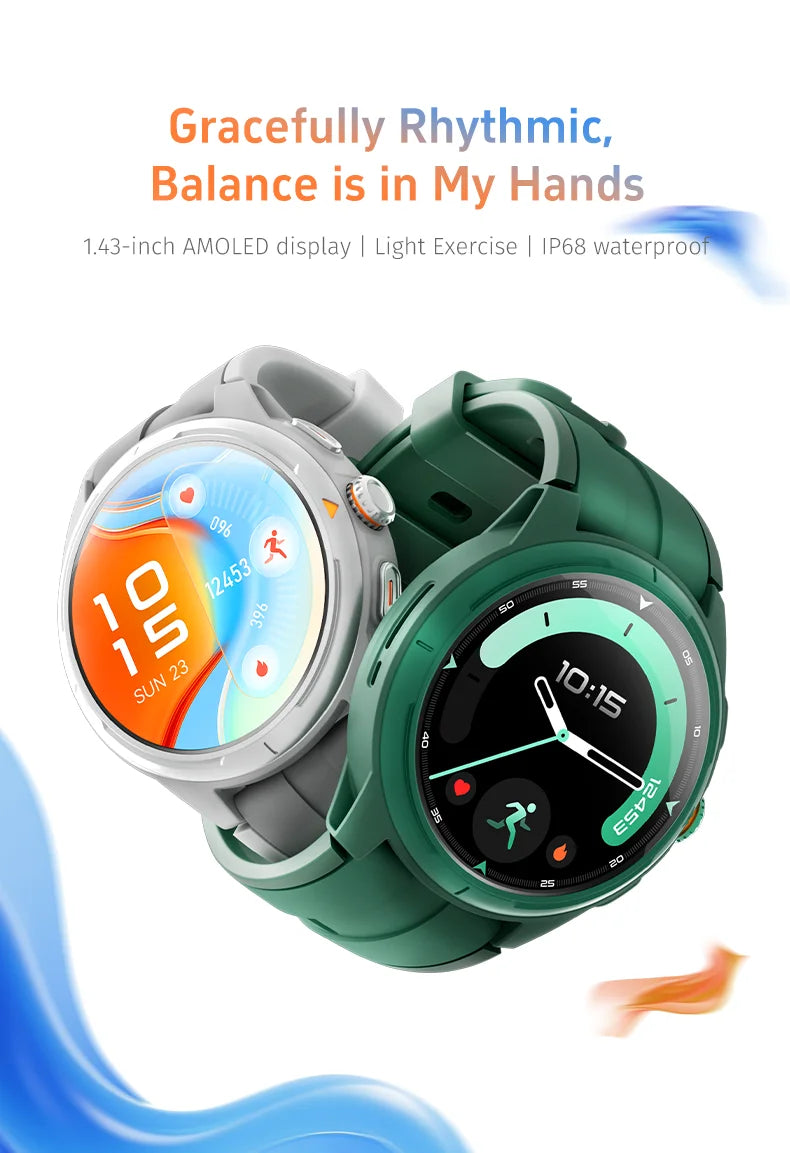 Glacier Silver Runmefit RACER 4 | GTR6 IP68