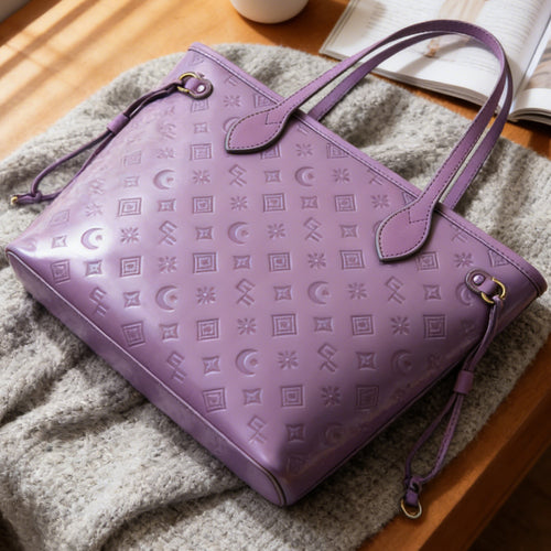 Lavender Hall Tote Handbag