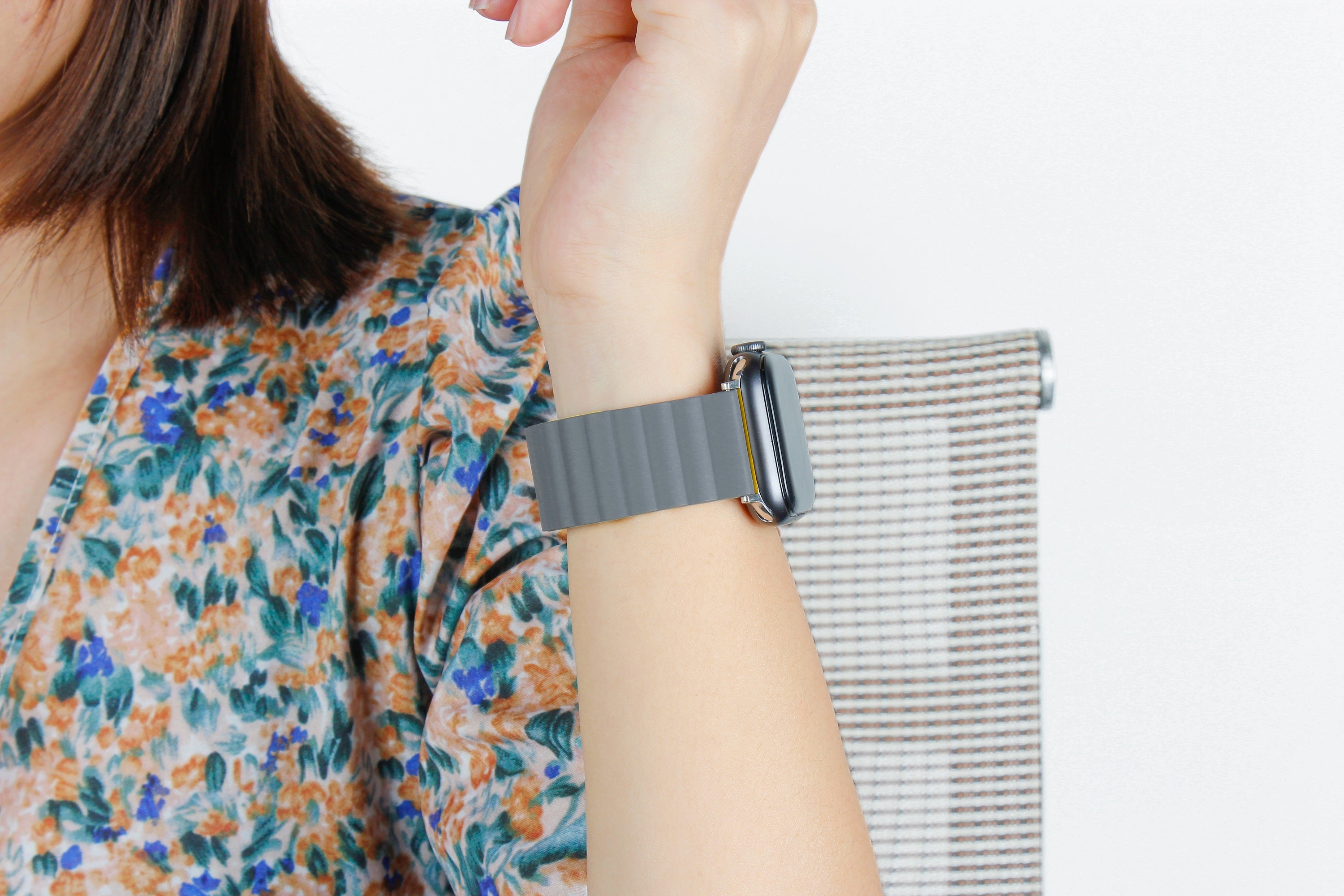 Magnetic Two-Tone Silicone Band