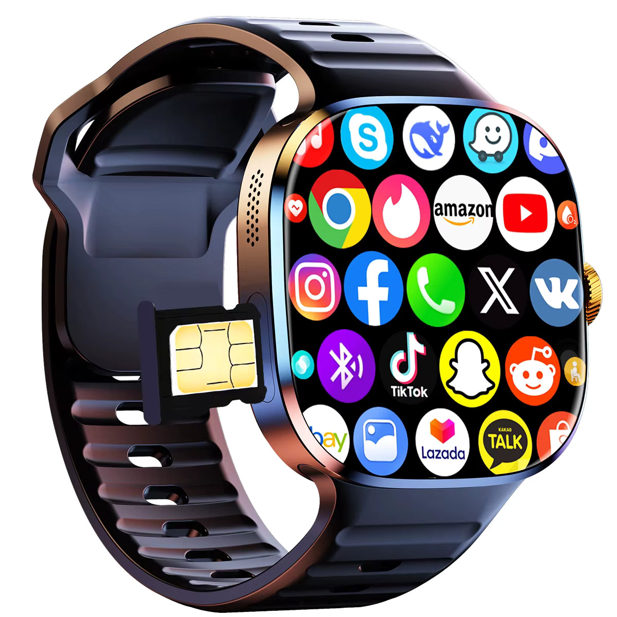 M99 5G Android Smart Watch – SIM Card, 32GB ROM, IP67 Waterproof