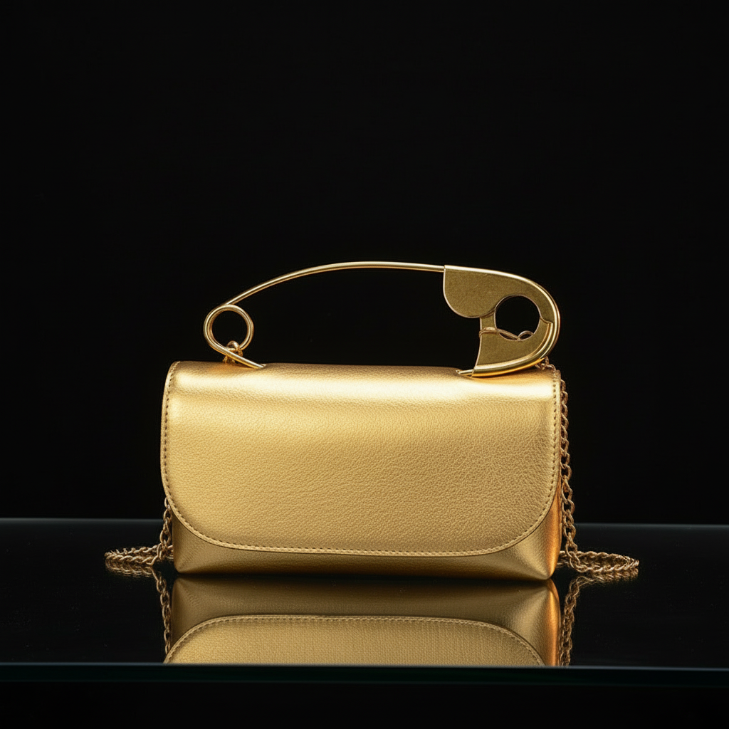 Liora Pin Detail Top-Handle Bag