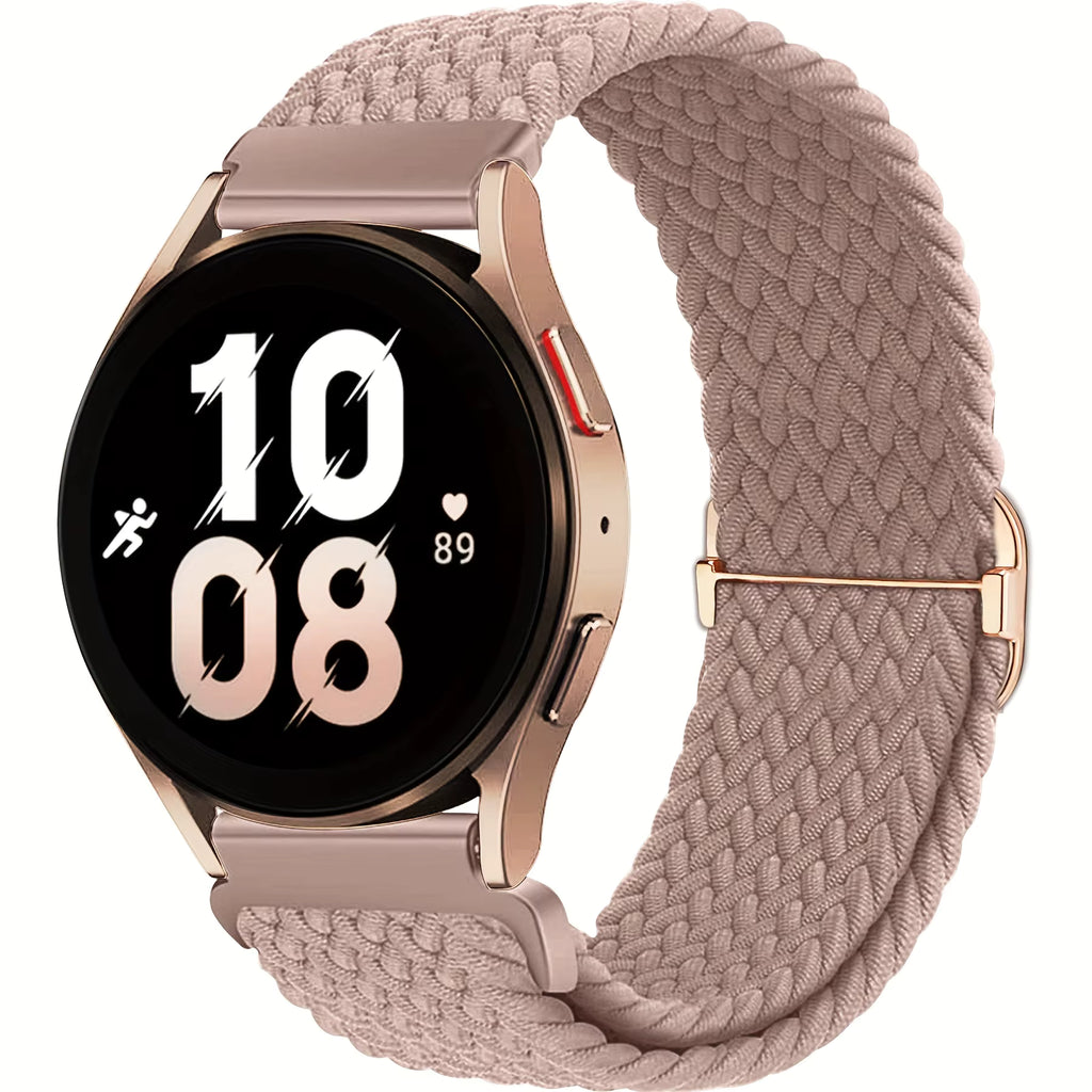 Braided Stretchy Nylon Smart Watch Strap