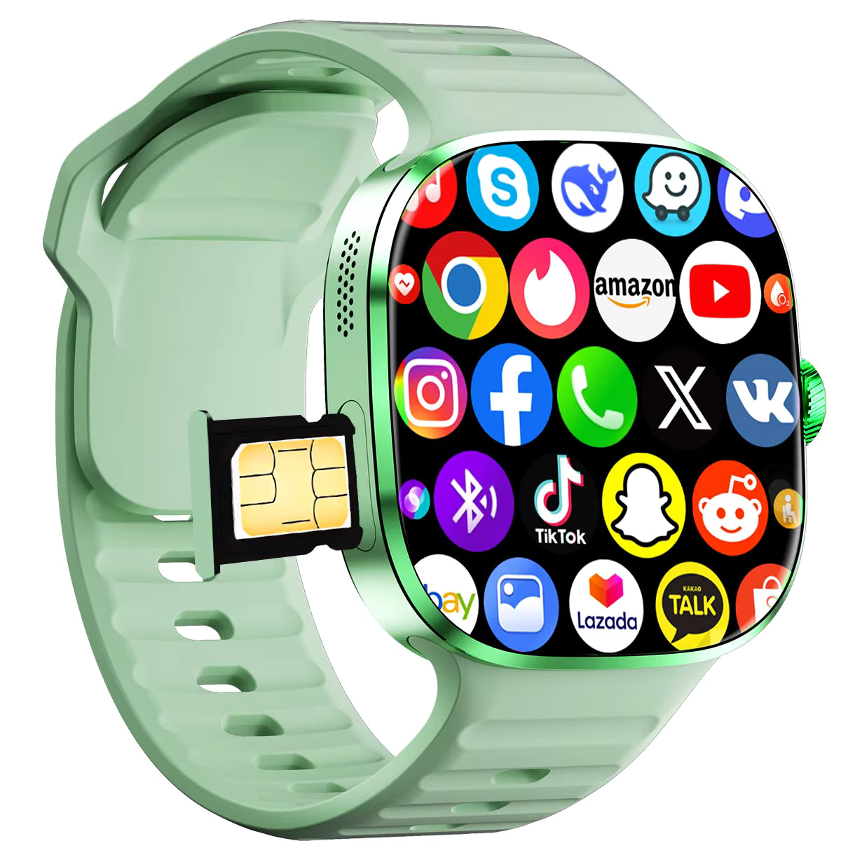 M99 5G Android Smart Watch – SIM Card, 32GB ROM, IP67 Waterproof