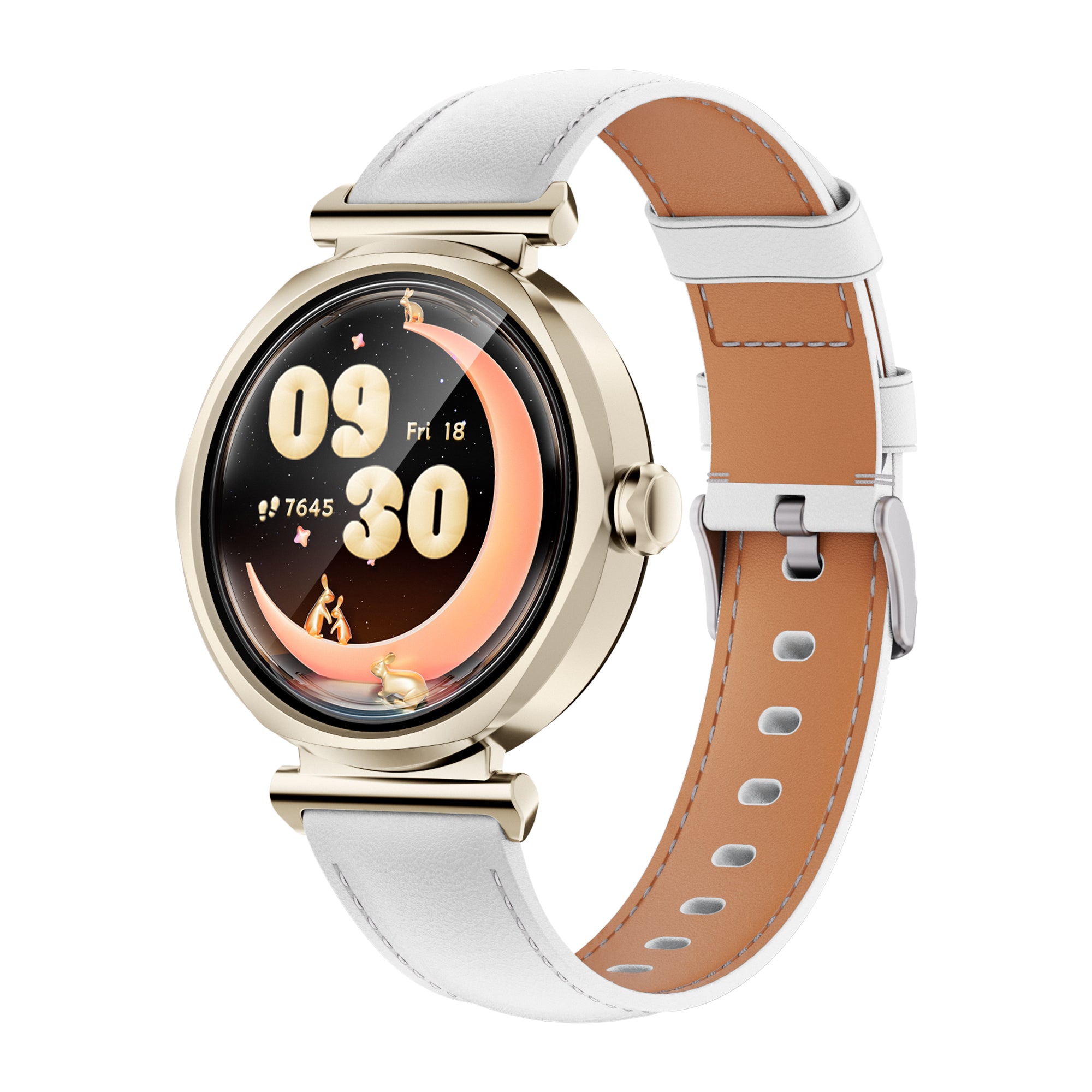 White GRACE Women’s Smart Watch | GTR4 IP68
