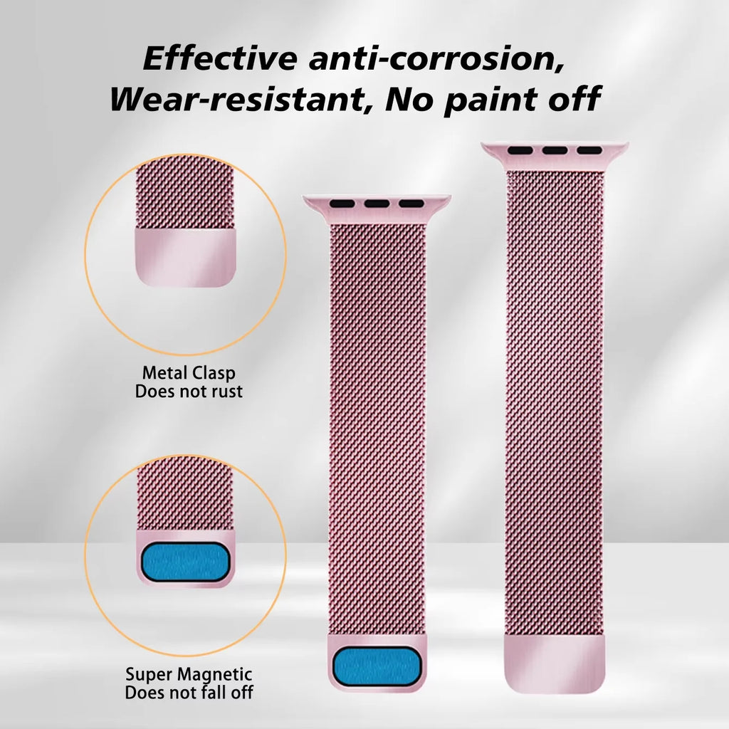 Magnetic Stainless Steel Milanese Watch Band