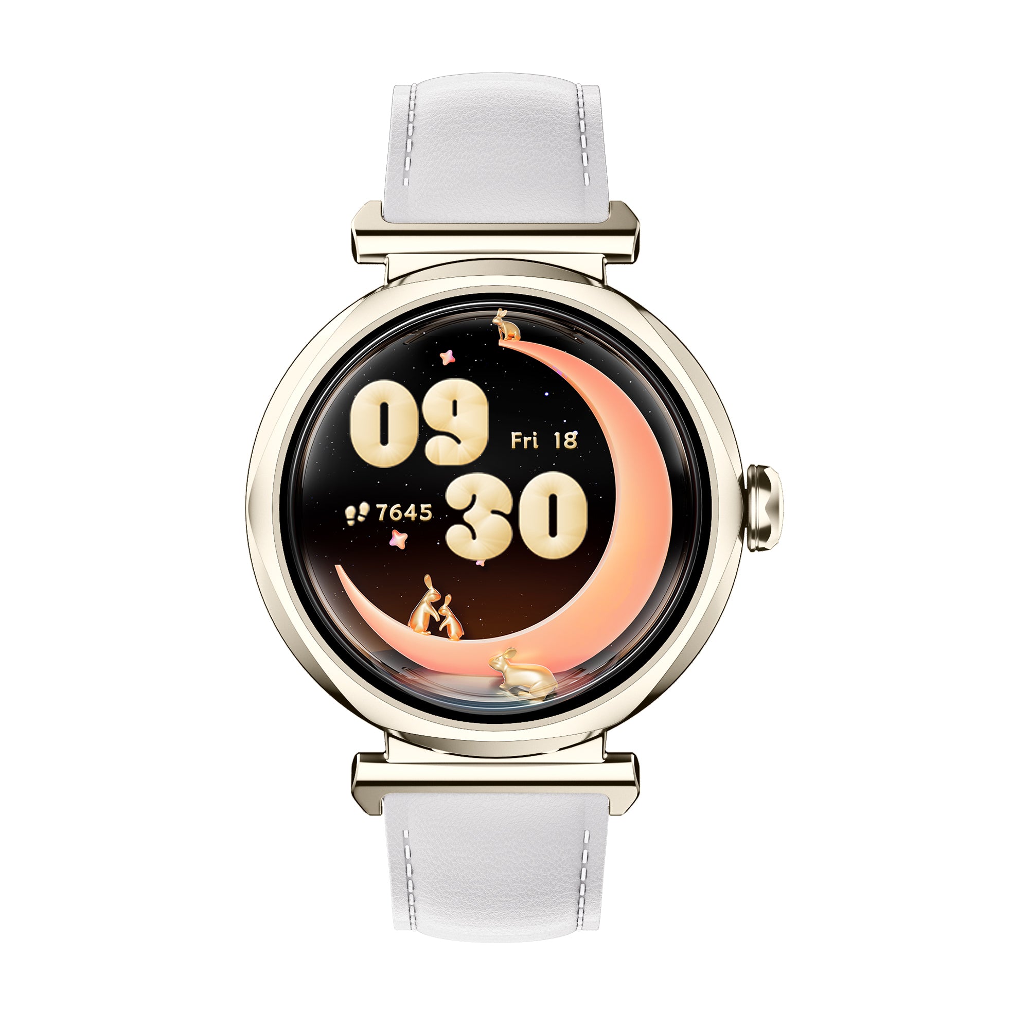 White GRACE Women’s Smart Watch | GTR4 IP68