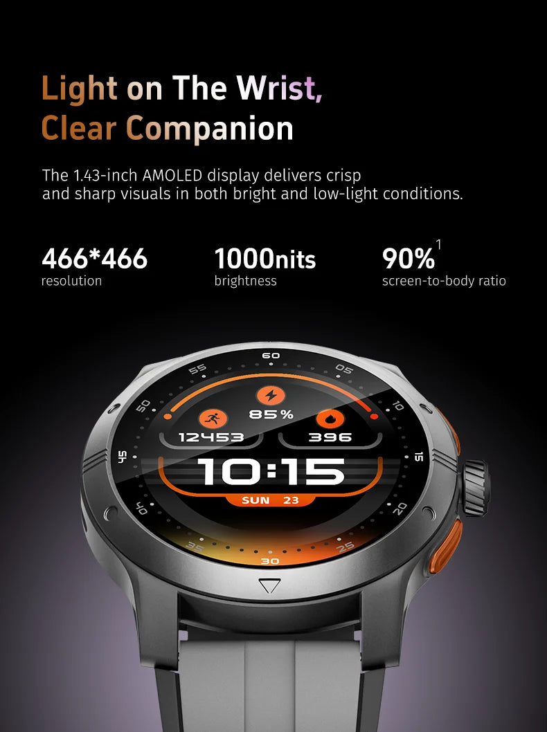 Volcano Gray Runmefit RACER 3 | GTR5 IP68
