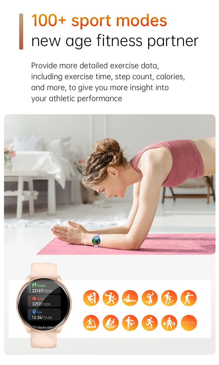 AuraFit Women’s Smartwatch KT77