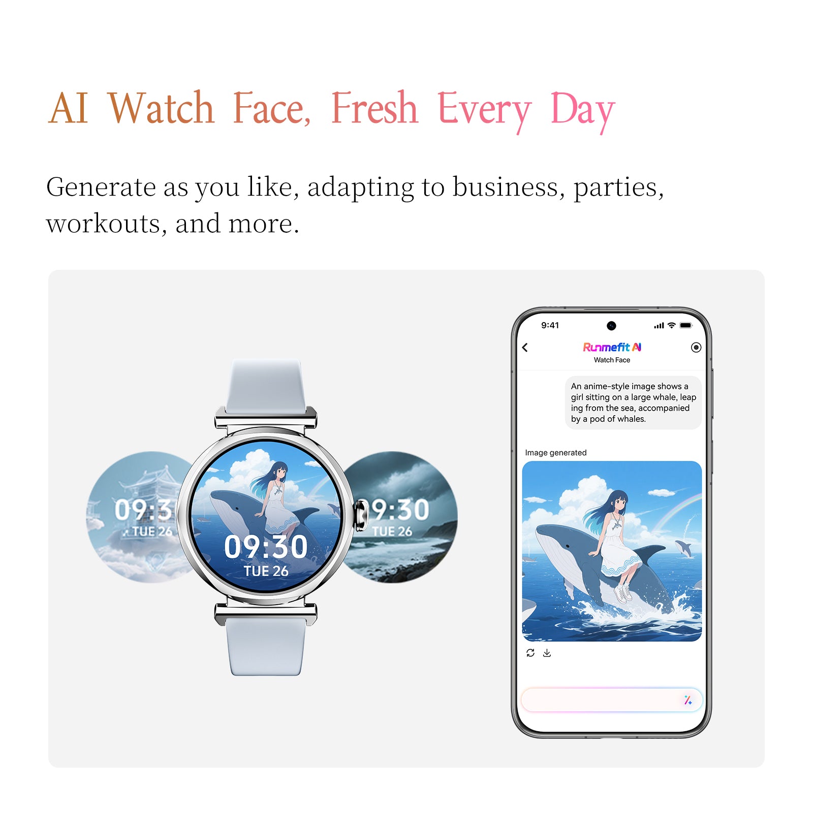 Blue GRACE Women’s Smart Watch | GTR4 IP68