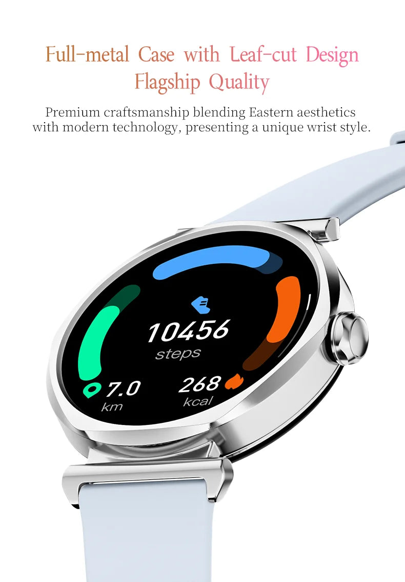 Blue GRACE Women’s Smart Watch | GTR4 IP68