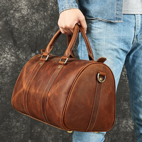 Portland Leather Duffel Bag