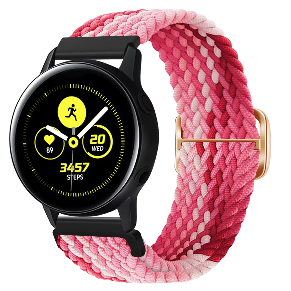 Braided Stretchy Nylon Smart Watch Strap