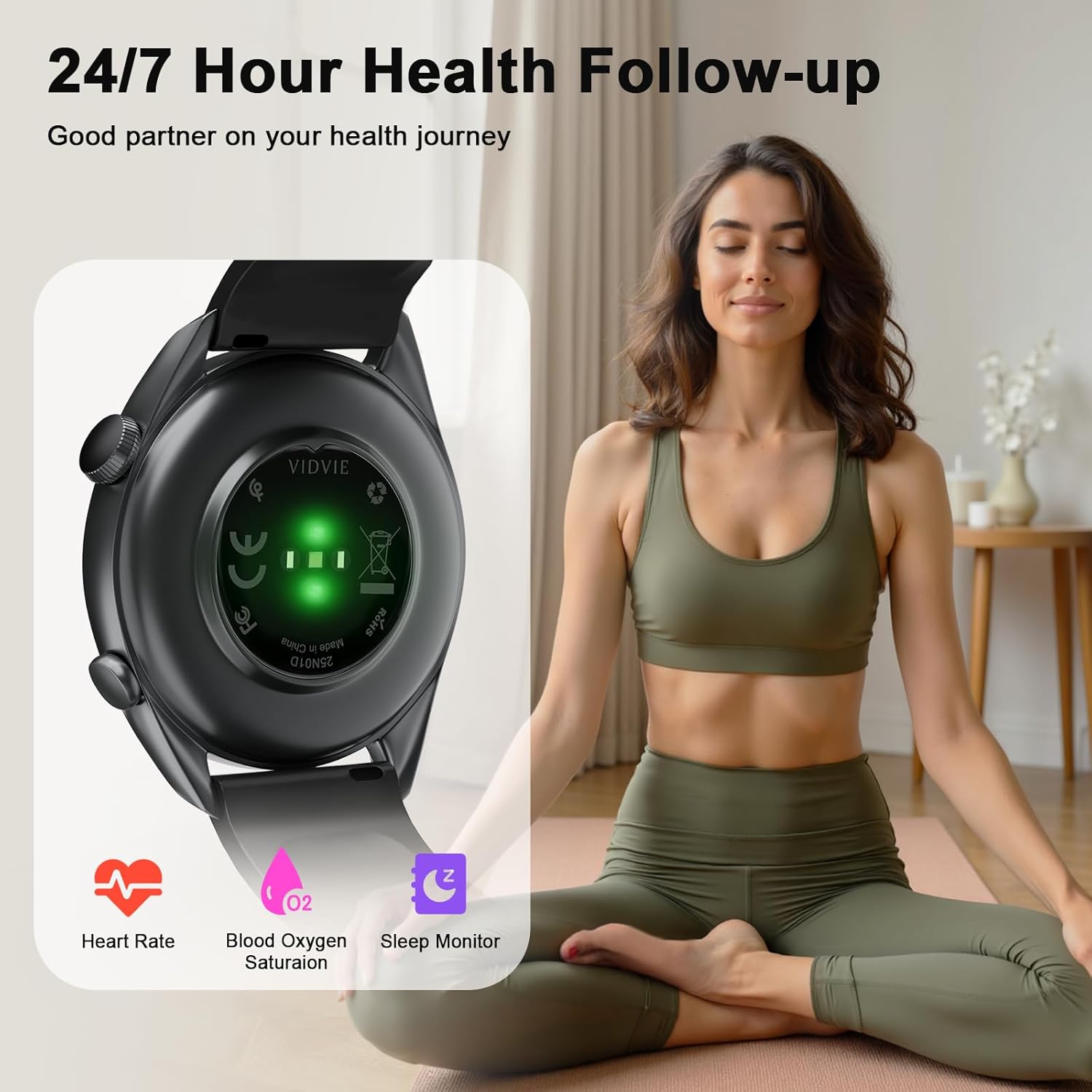 LC310  AMOLED Smart Watch –  IP68 Waterproof