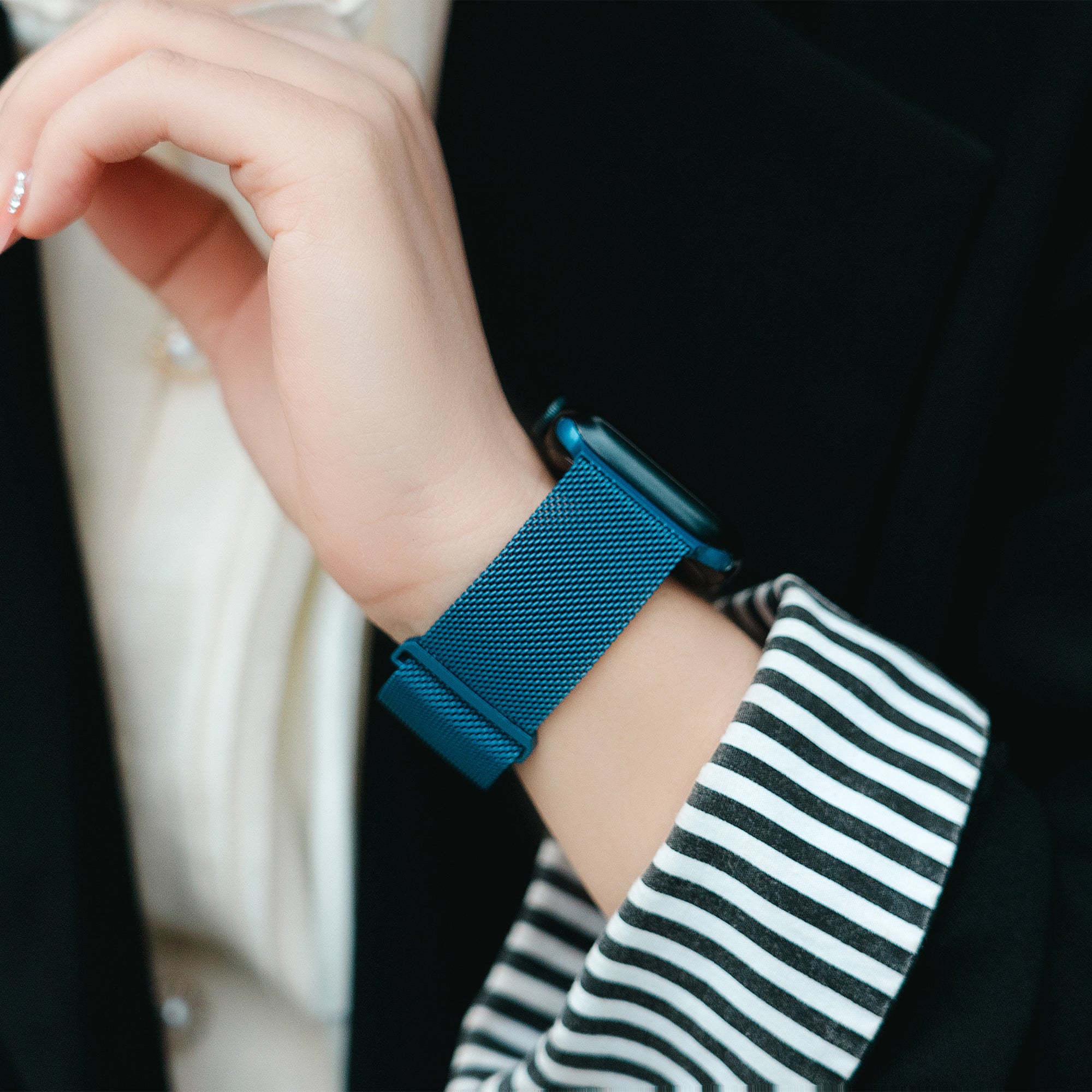 Magnetic Stainless Steel Milanese Watch Band