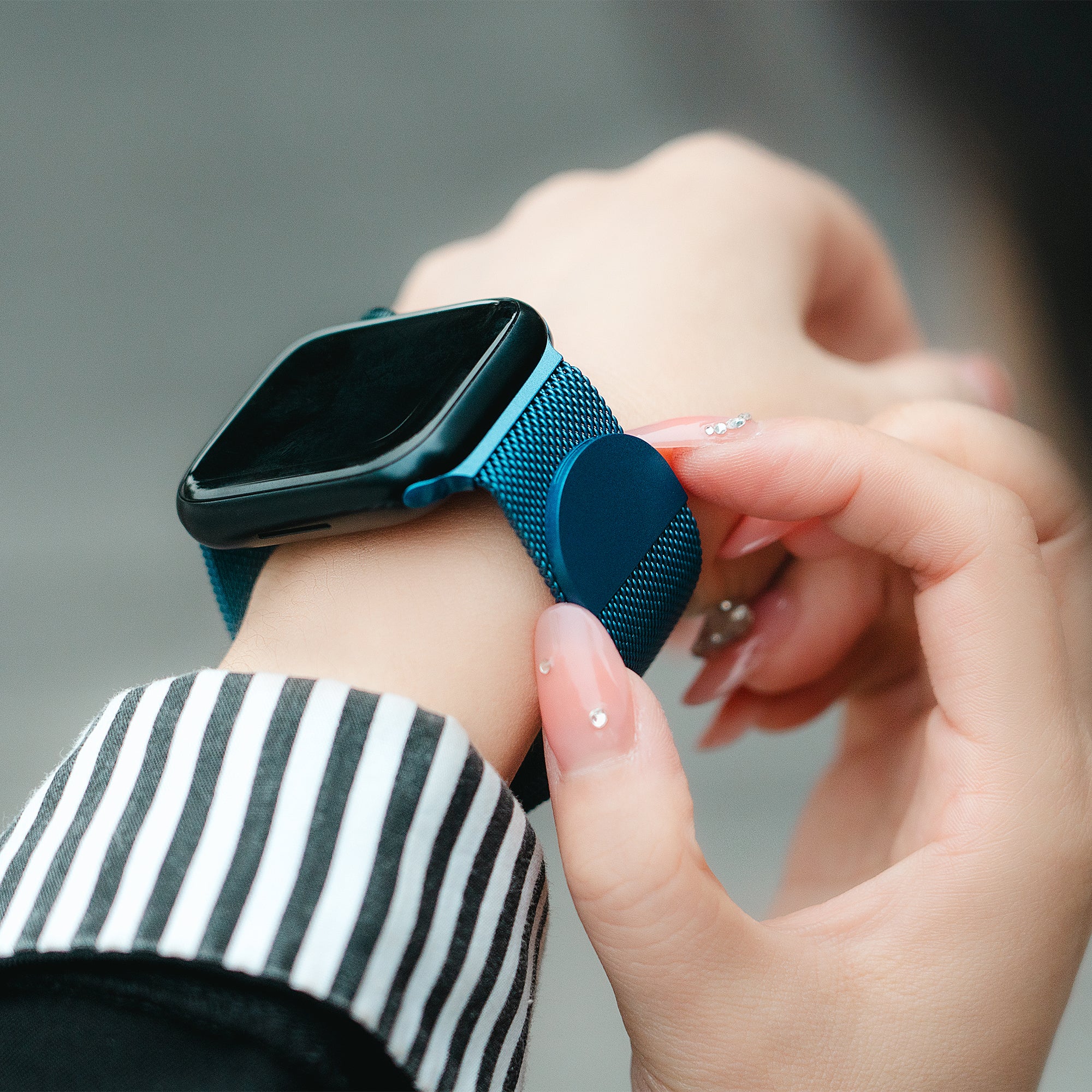 Magnetic Stainless Steel Milanese Watch Band