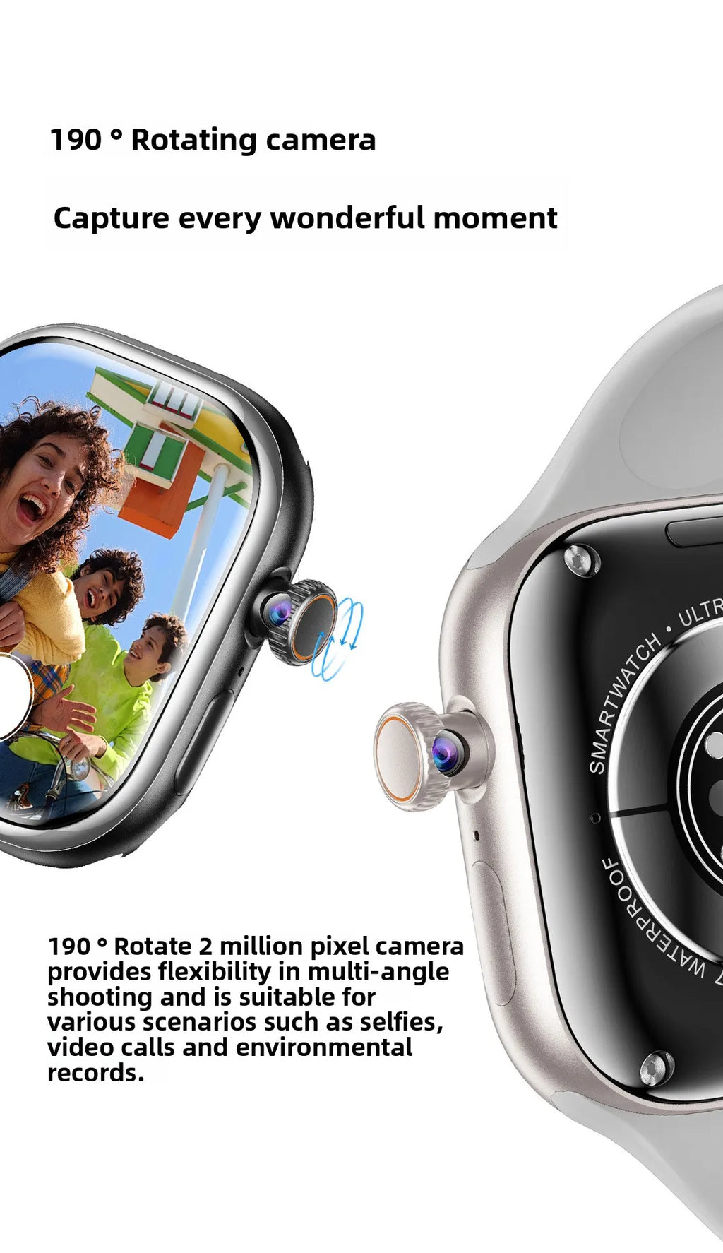 Fusion Watch Ultra XH011 (AMOLED Display + SIM)