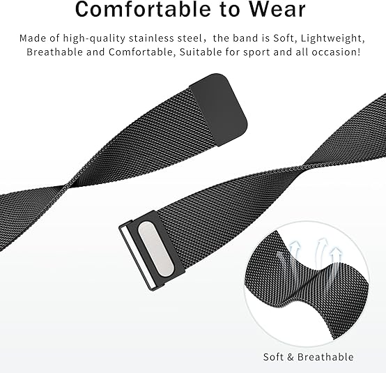 Magnetic Stainless Steel Milanese Watch Band