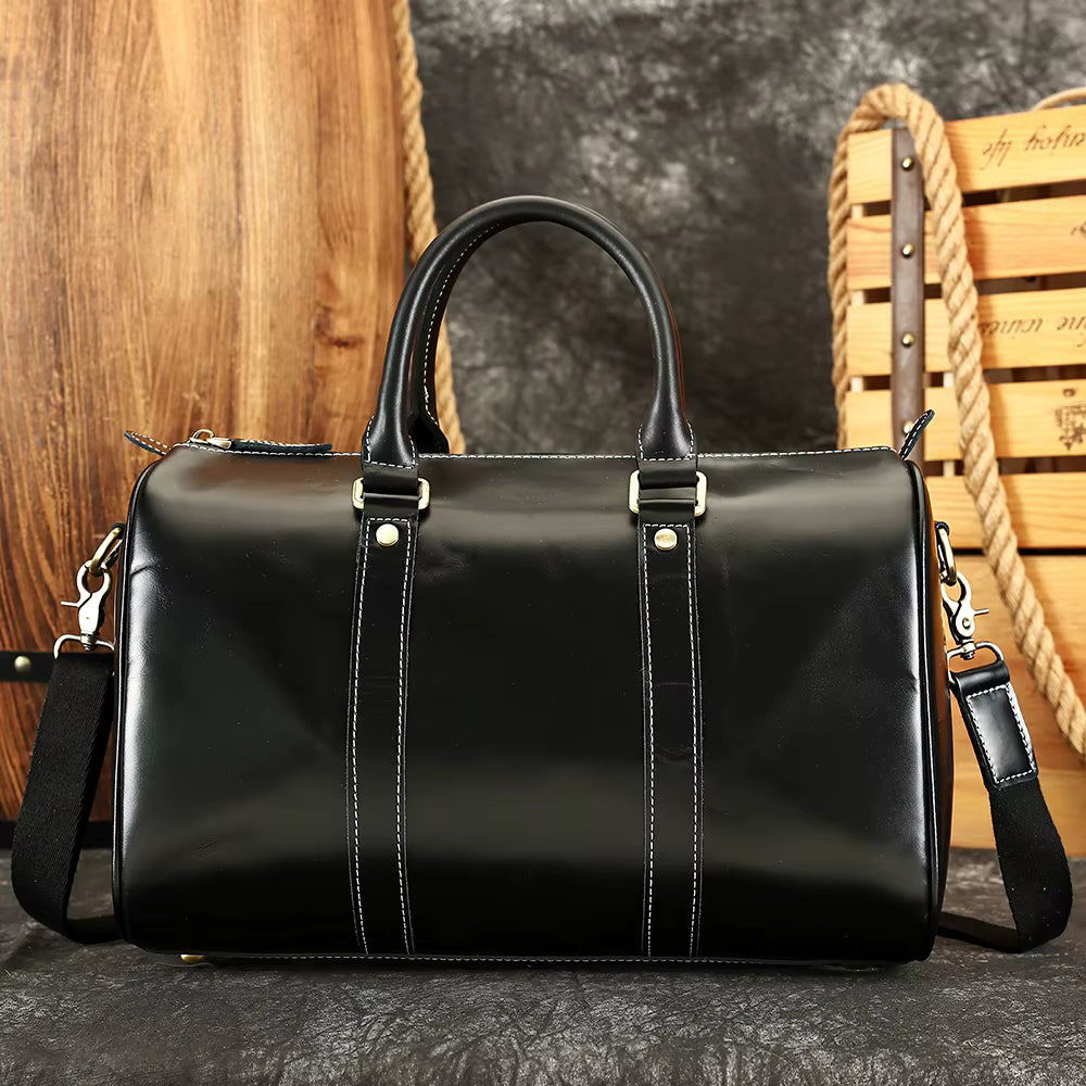 Portland Leather Duffel Bag