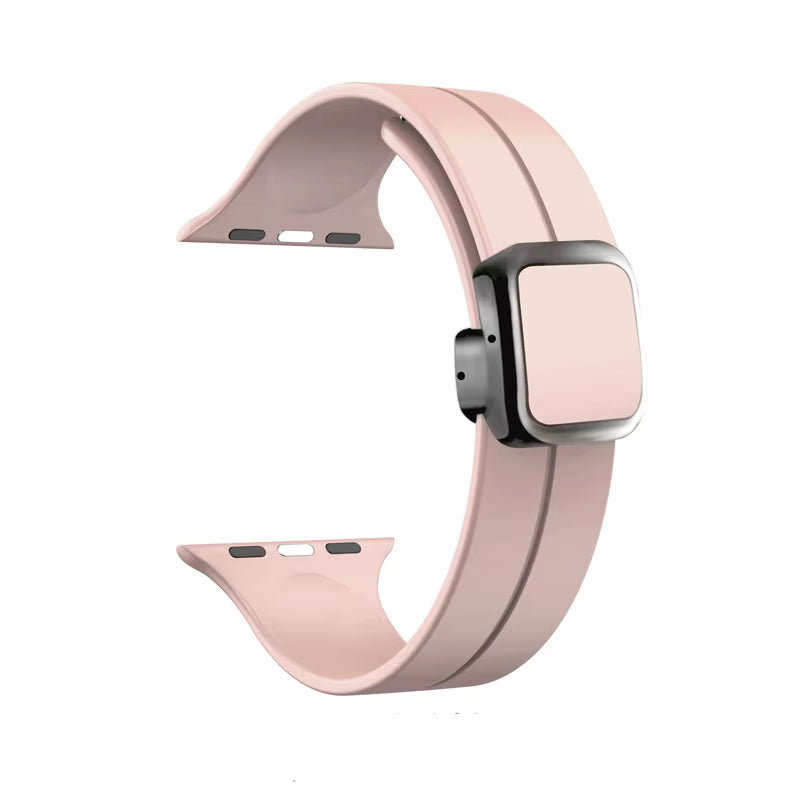 Magnetic Buckle Silicone Watchband
