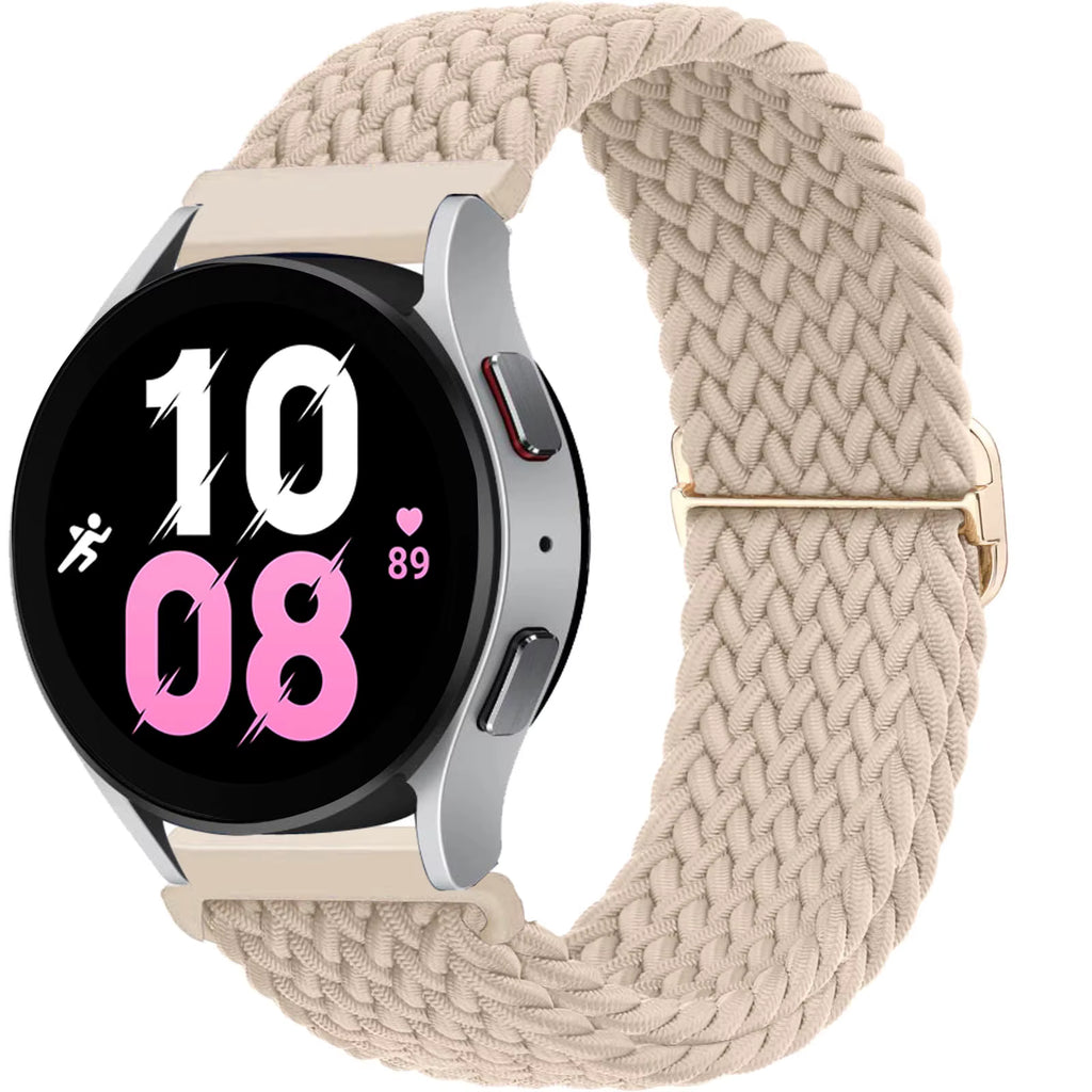 Braided Stretchy Nylon Smart Watch Strap
