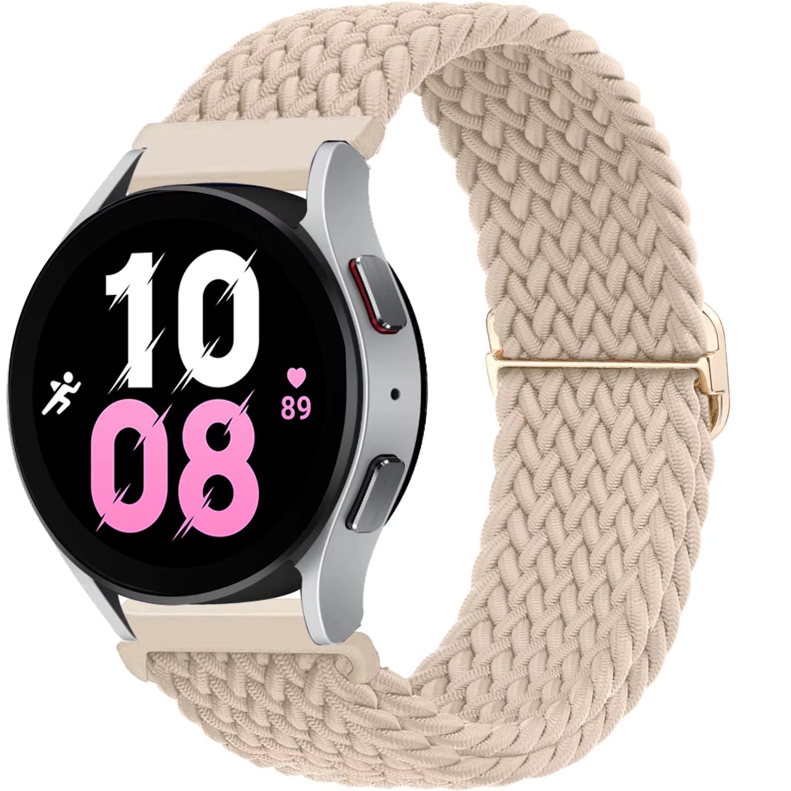 Braided Stretchy Nylon Smart Watch Strap