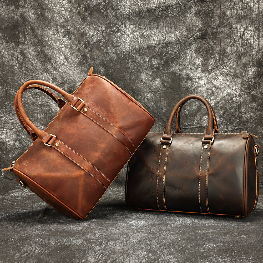Portland Leather Duffel Bag