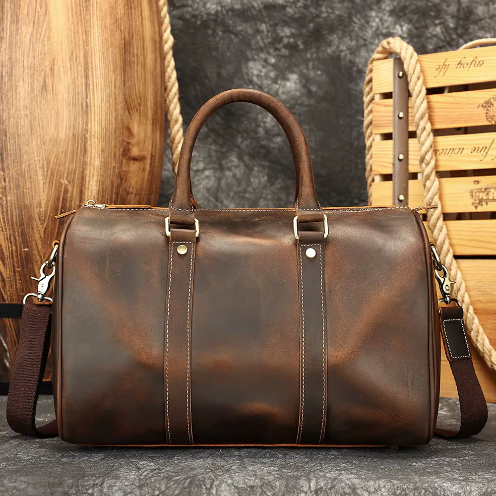 Portland Leather Duffel Bag