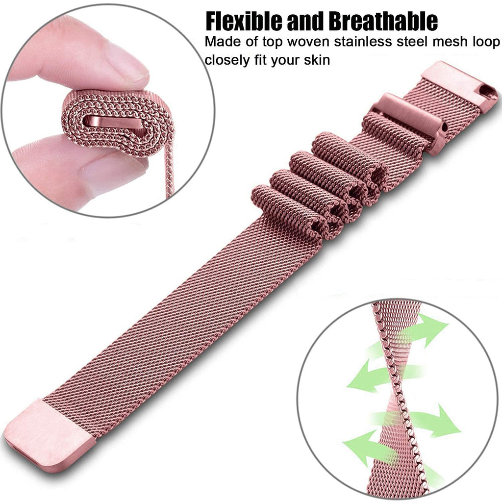 Magnetic Stainless Steel Milanese Watch Band