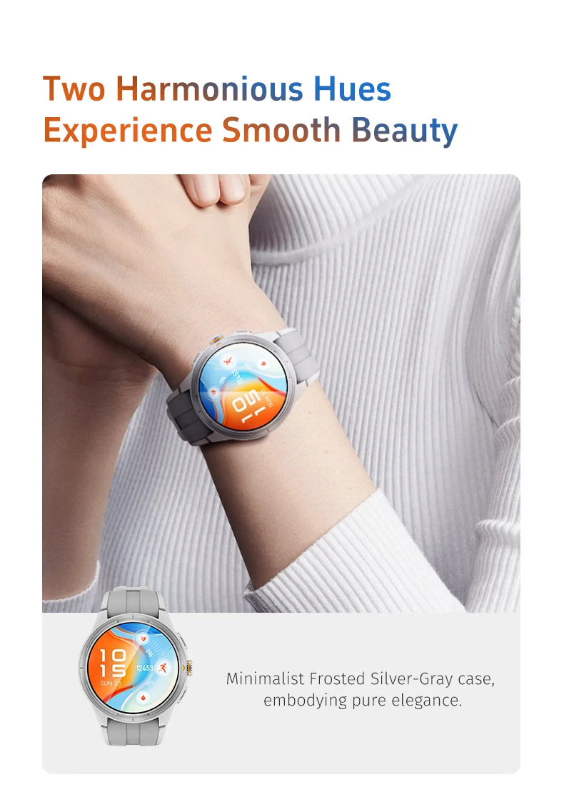 Glacier Silver Runmefit RACER 4 | GTR6 IP68