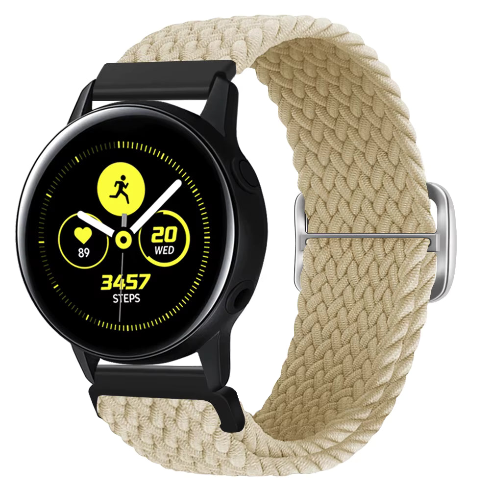 Braided Stretchy Nylon Smart Watch Strap