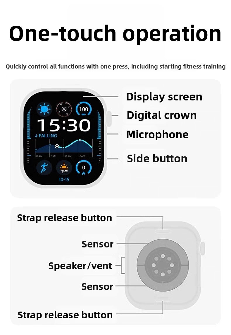 S10 Ultra Smartwatch (AMOLED Display)