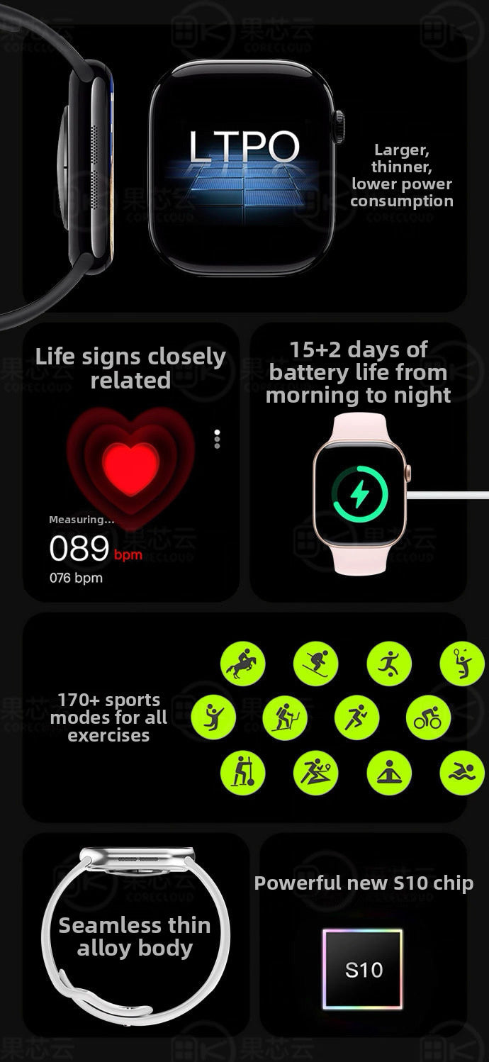 S10 Ultra Smartwatch (AMOLED Display)