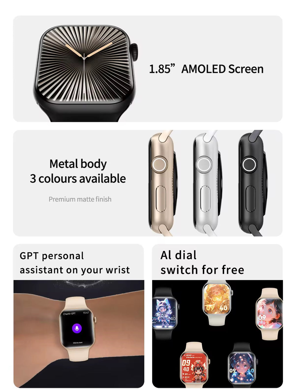 S10 Ultra Smartwatch (AMOLED Display)