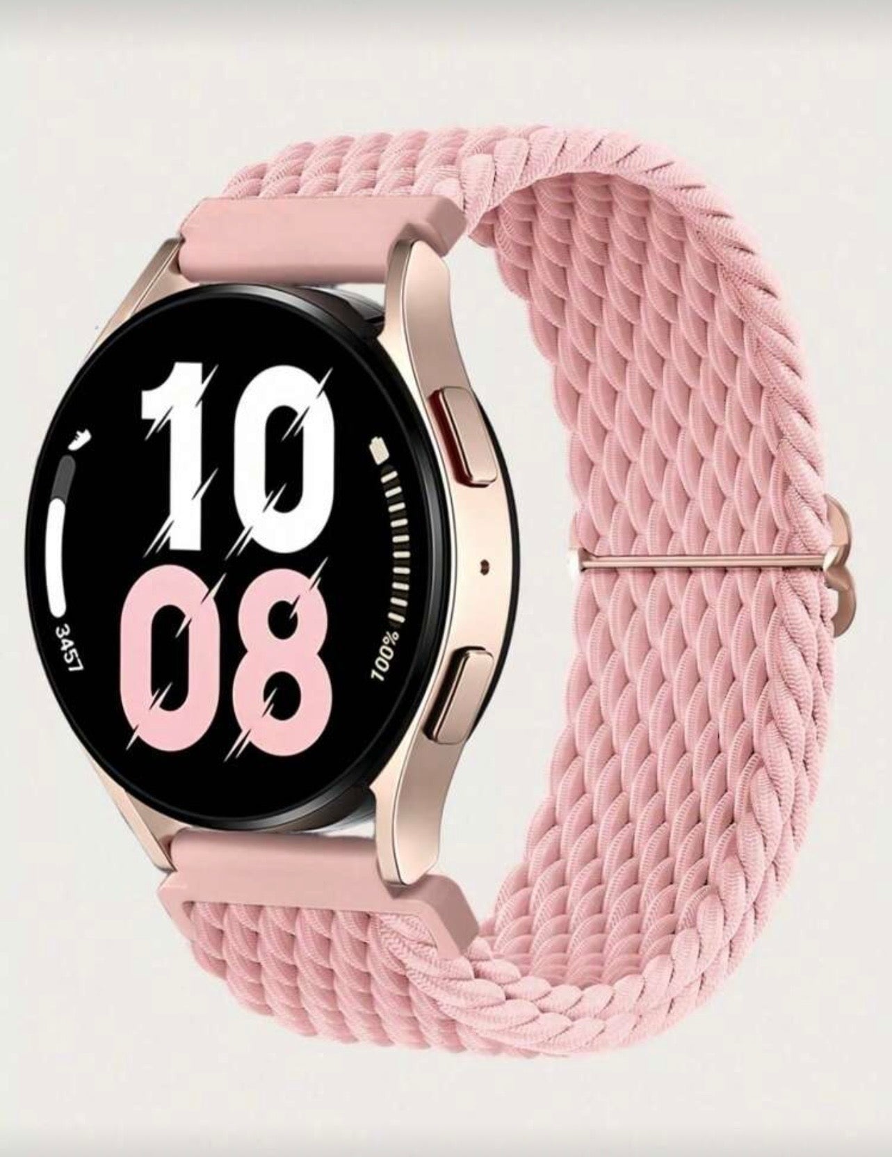 Braided Stretchy Nylon Smart Watch Strap