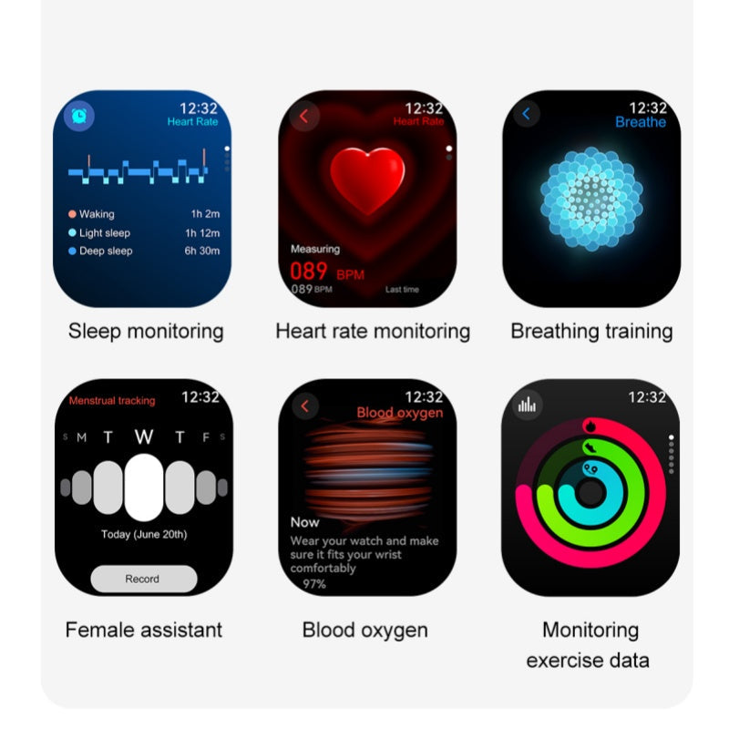 S3 Mini Ultra Smartwatch - AMOLED Display (Dual Strap Edition)